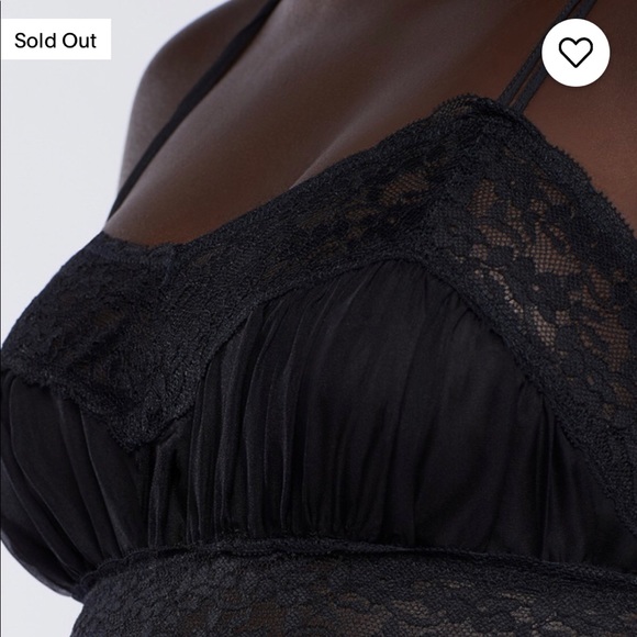 Savage x fenty black baby doll lace dress - Picture 5 of 6